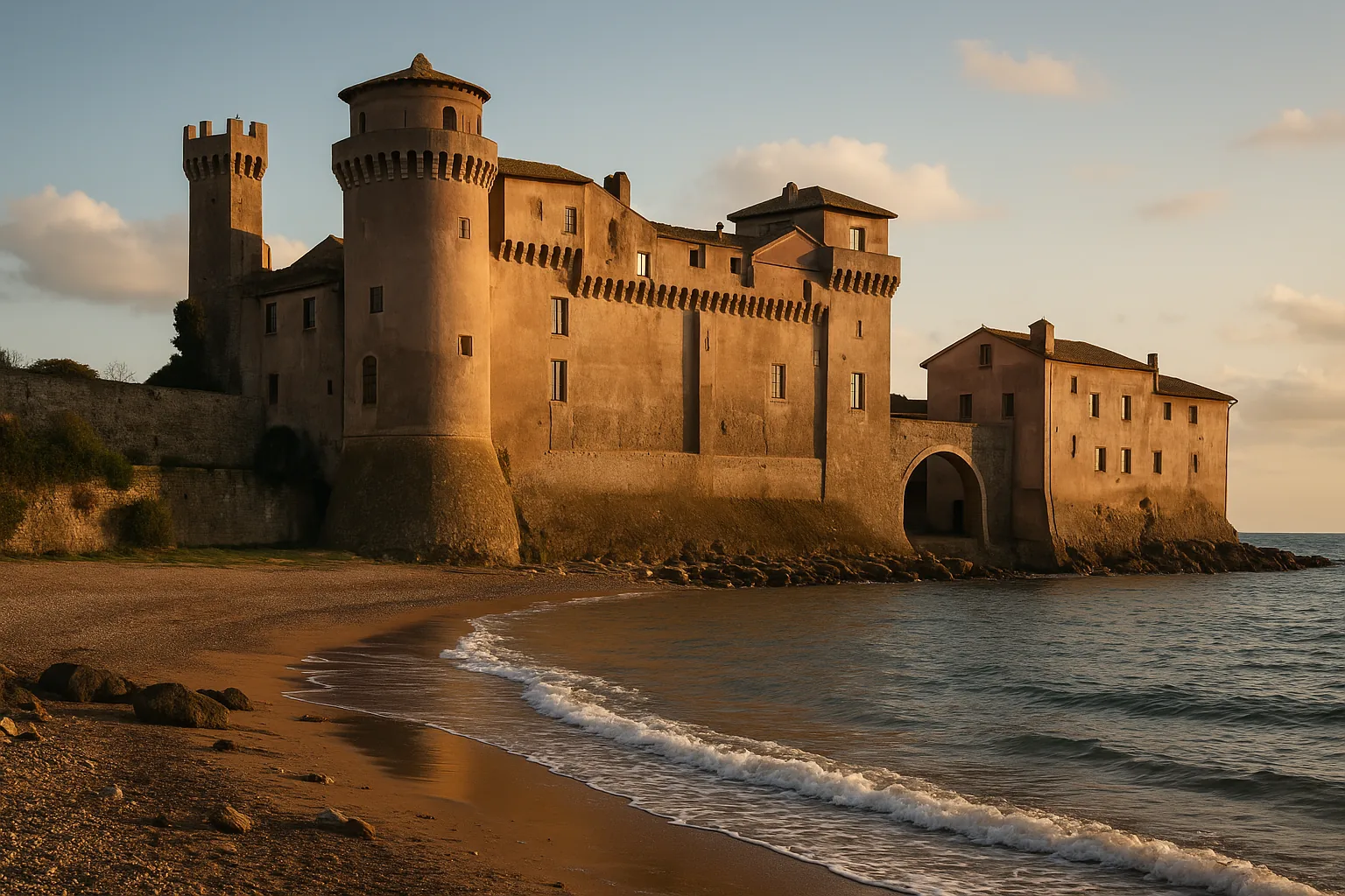 Castello di Santa Severa: il maniero medievale laziale baciato dal mare (2)