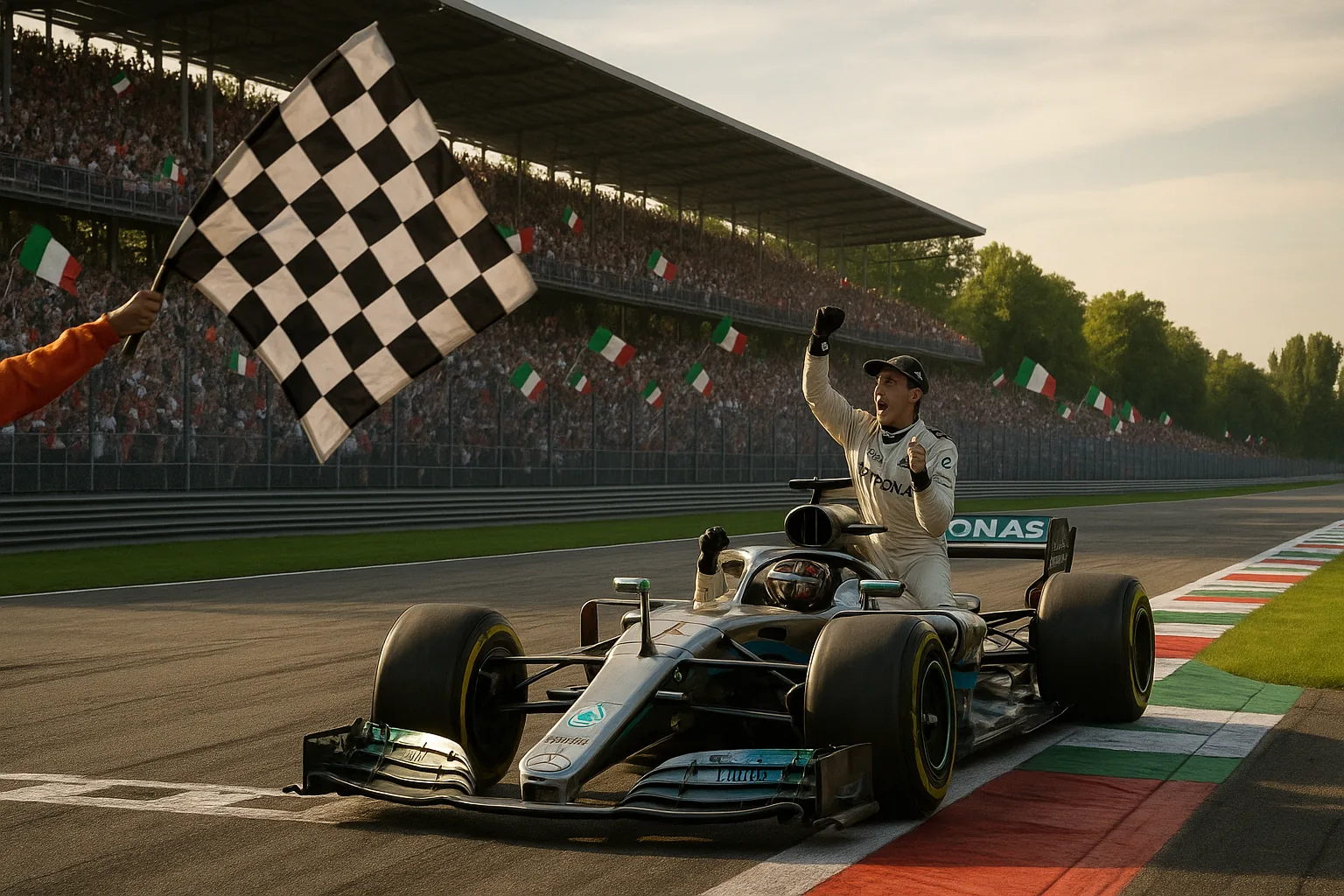 Kimi Antonelli vince a Monza: l'Italia torna al trionfo nel GP di casa dopo 60 anni