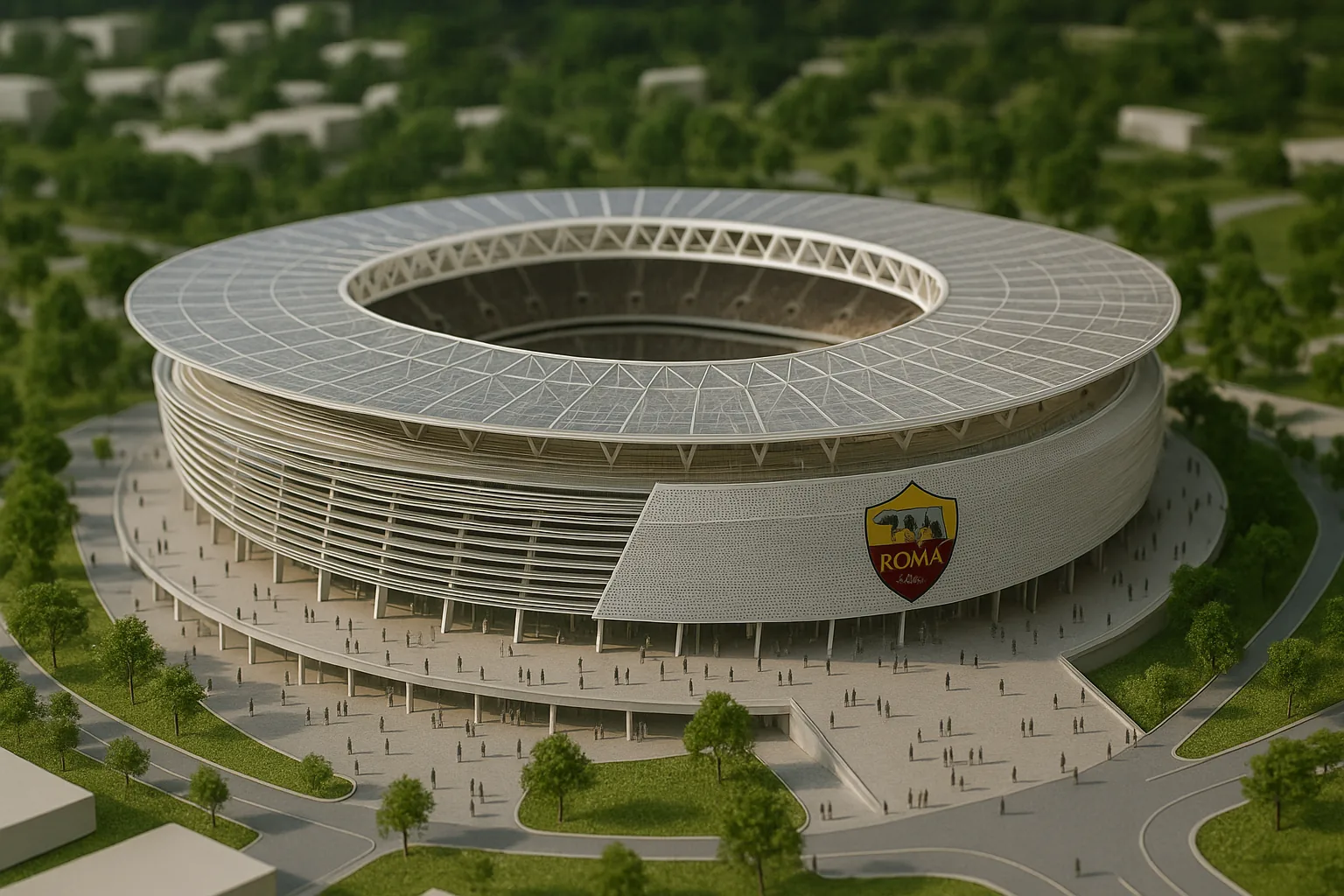 Stadio della Roma, via libera definitivo: i cantieri partono in primavera 2027 (2)