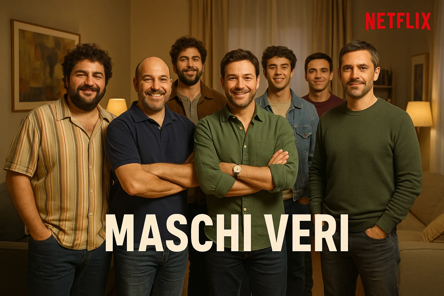 Maschi Veri torna su Netflix dal 7 ottobre: la seconda stagione con cast riconfermato e new entry