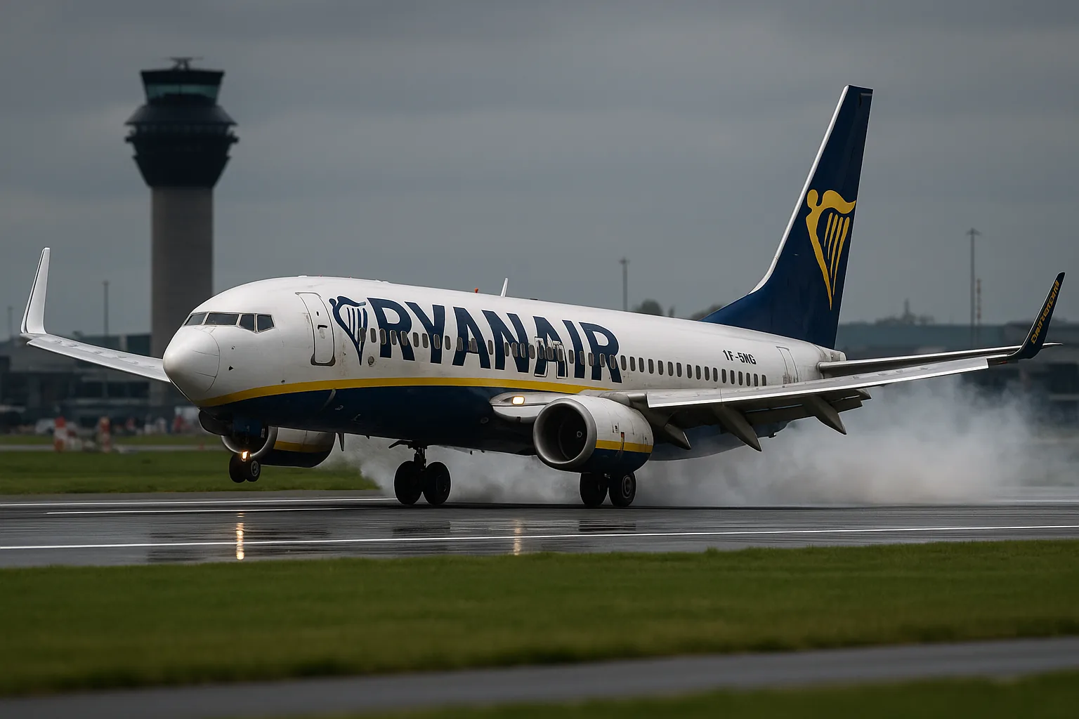 Ryanair Pisa-Prestwick, l'incidente sfiorato: atterraggio d'emergenza a Manchester con 10 minuti di carburante (2)