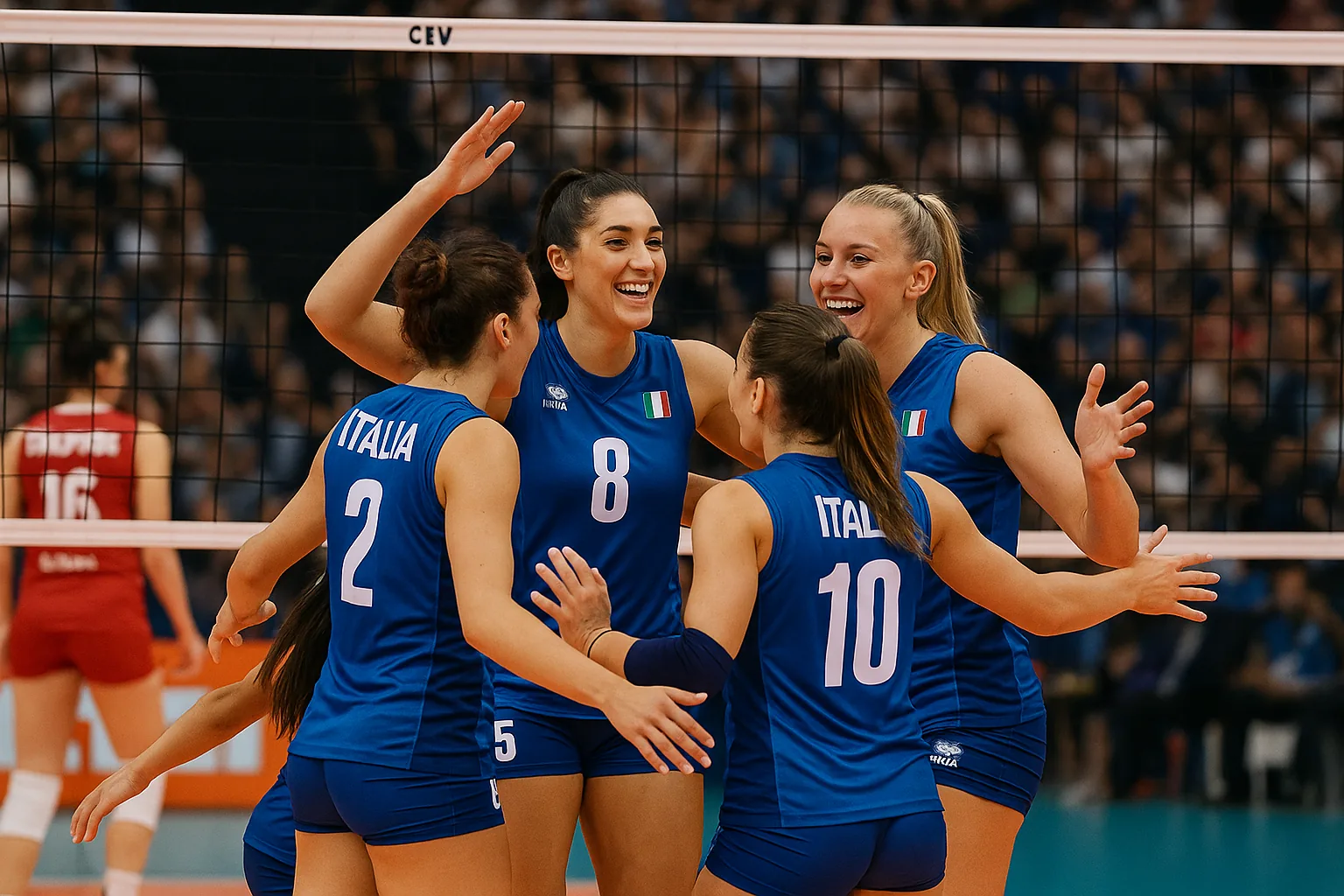 Italia volley femminile ai quarti degli Europei 2026: Velasco travolge la Bulgaria 3-0