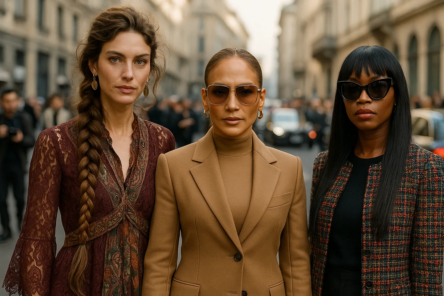 Milano Fashion Week 2026: i look selvaggi di Clara, J.Lo e Laila Hasanovic