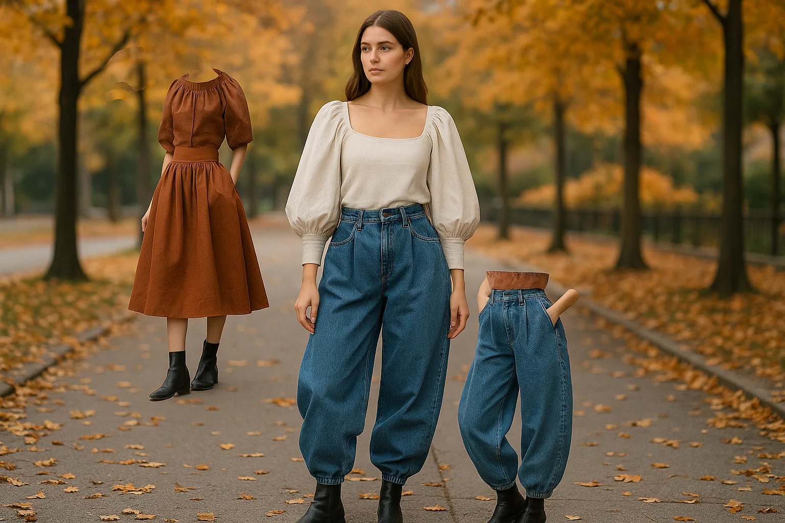 Balloon fit autunno 2026: dalla gonna ai jeans, come indossare le silhouette a palloncino