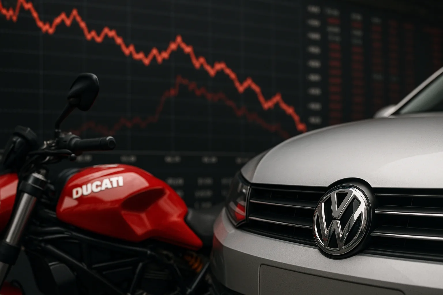Ducati nella crisi Volkswagen: i bilanci, i tagli occupazionali e il ritorno italiano