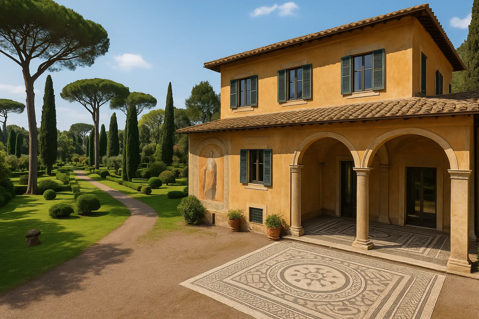 La villa di Sophia Loren e Carlo Ponti sull'Appia Antica torna in vendita