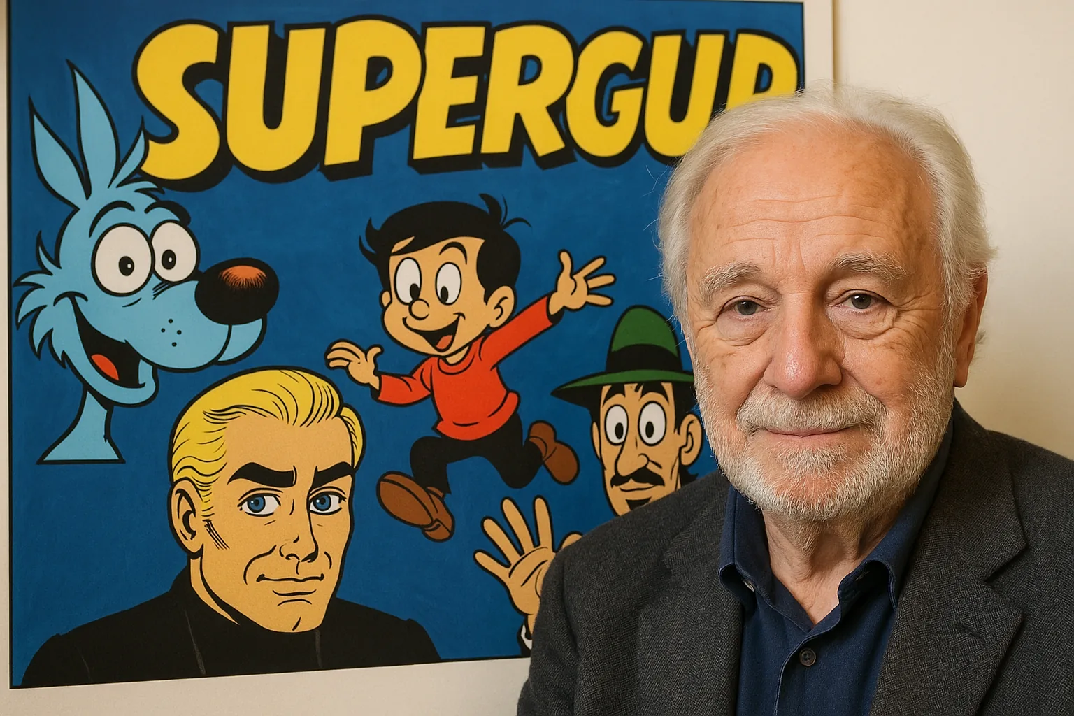 Guido De Maria, creatore di SuperGulp, muore a 93 anni: addio al papà dei fumetti in tv
