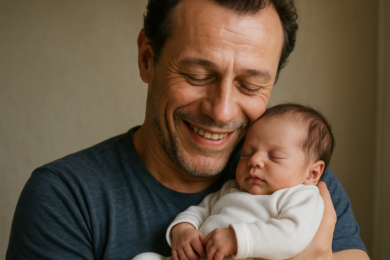 Stefano Accorsi papà per la quinta volta: è nato Davide