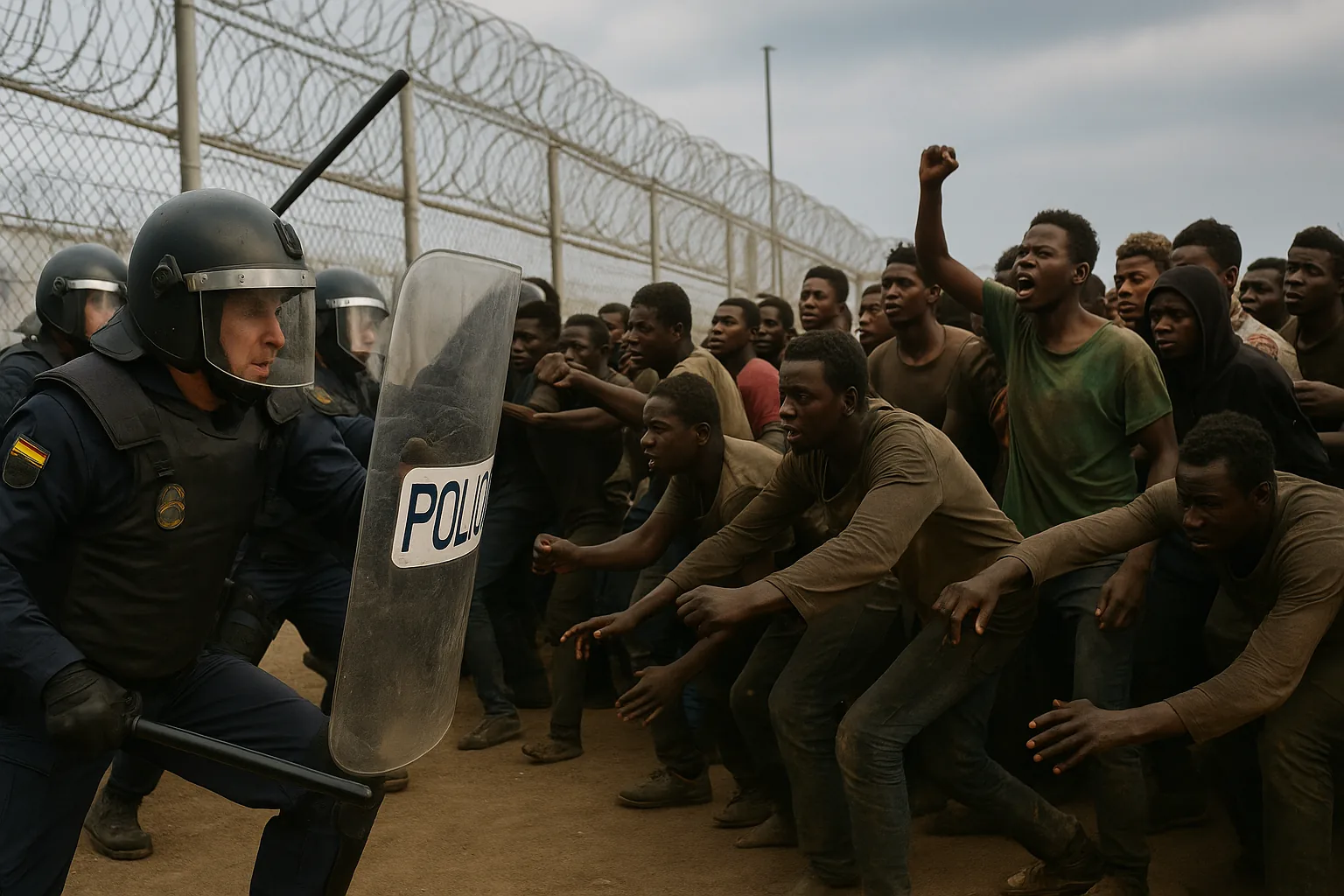 Ceuta un mese dopo: 5mila migranti intrappolati, polizia che spara e rimpatri fermi