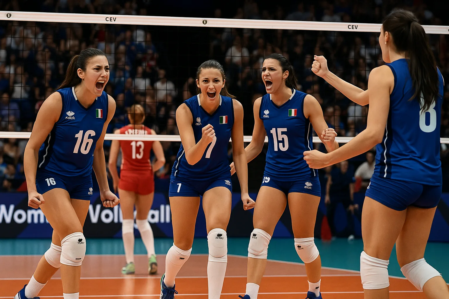 Italia volley femminile ai quarti degli Europei 2026: Velasco travolge la Bulgaria 3-0 (2)