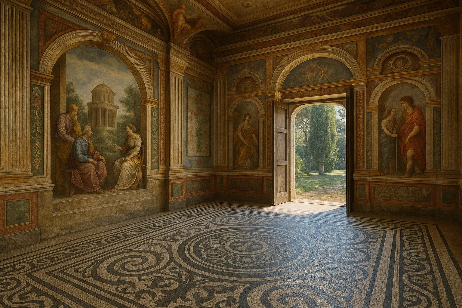 La villa di Sophia Loren e Carlo Ponti sull'Appia Antica torna in vendita (2)