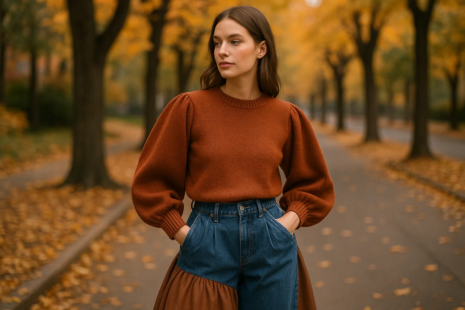 Balloon fit autunno 2026: dalla gonna ai jeans, come indossare le silhouette a palloncino (2)