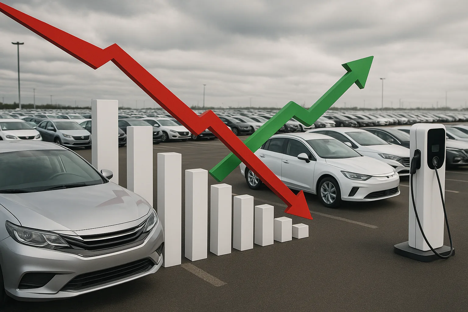 Auto a benzina scendono sotto il 50% delle vendite globali per la prima volta nel primo semestre 2026