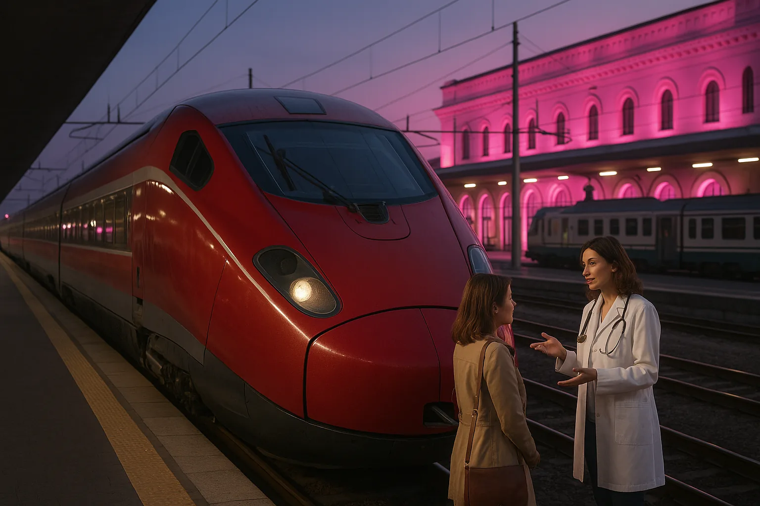 Frecciarosa 2026: la prevenzione oncologica torna a bordo dei treni Trenitalia
