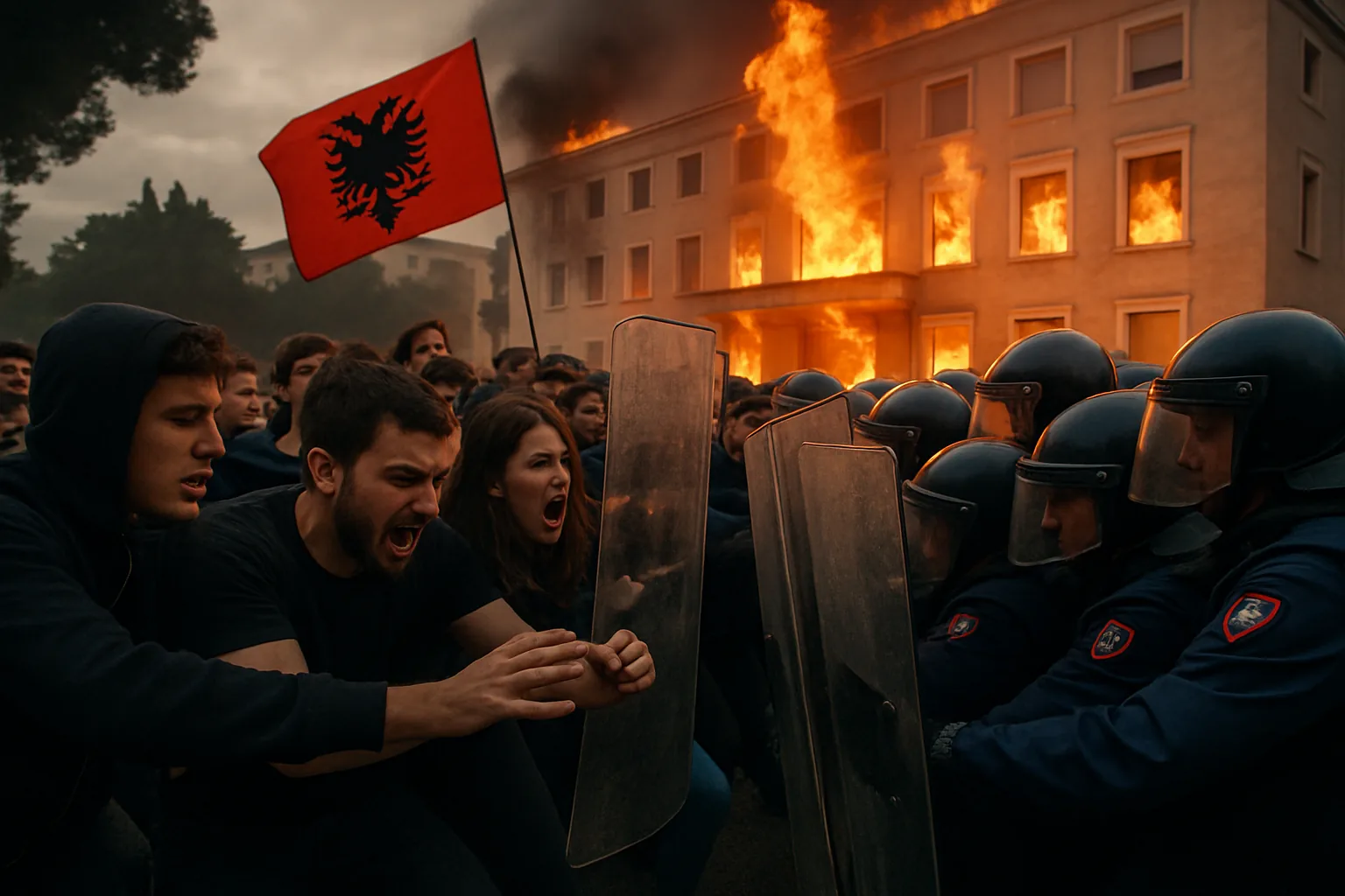 Proteste studentesche in Albania: dal caro università agli scontri con la polizia (2)