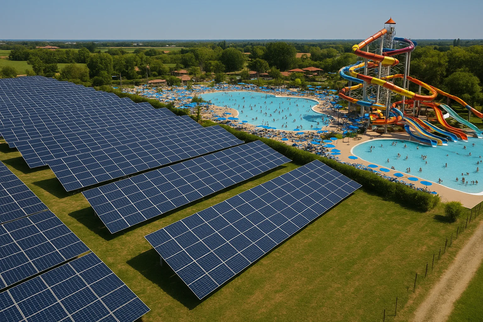 Caribe Bay a Jesolo: il parco acquatico che produce la propria energia con il fotovoltaico