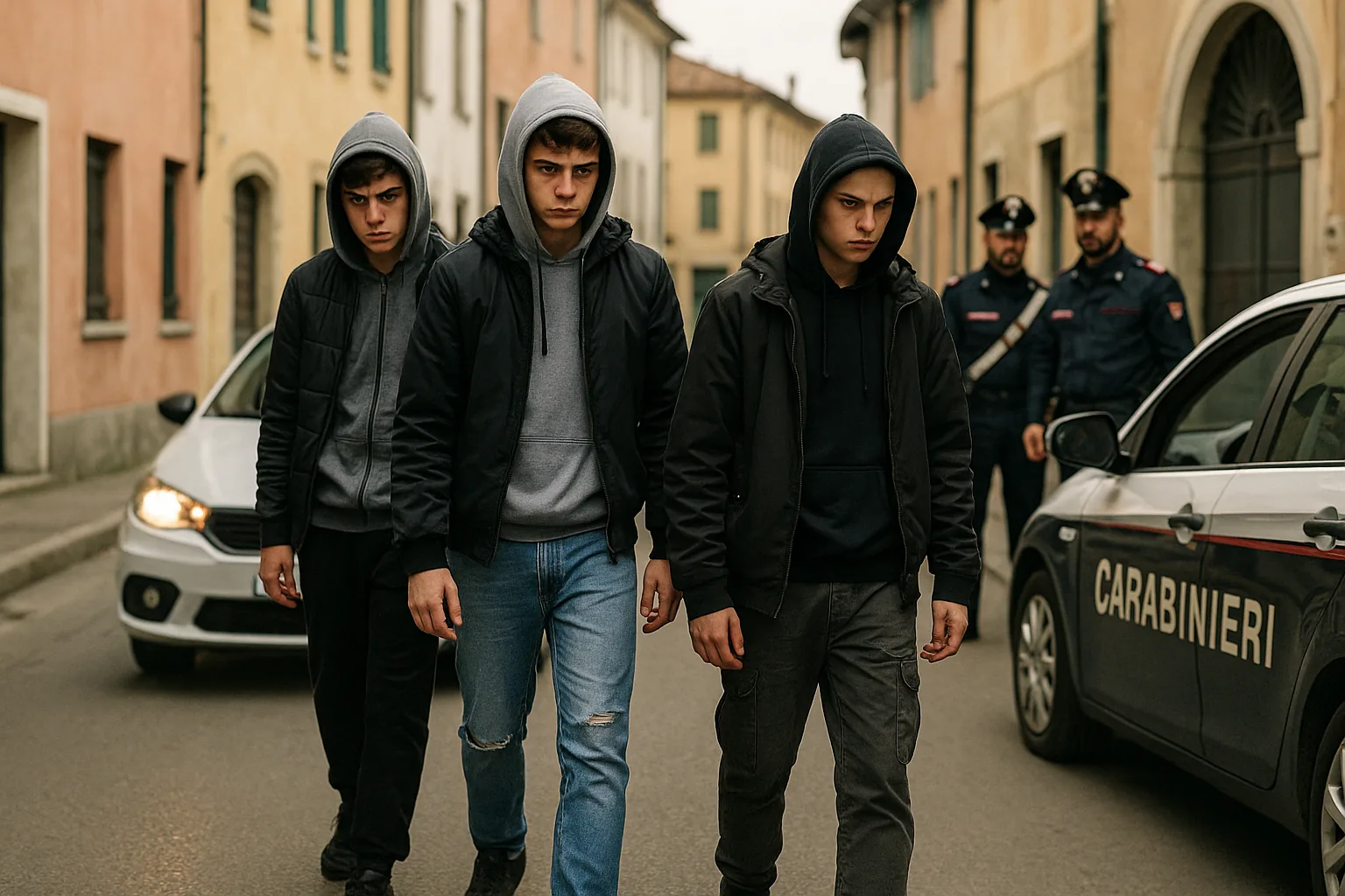 Baby gang a Portogruaro: ragazzini di 12-14 anni bloccano auto e intimidiscono passanti, ma restano impunibili