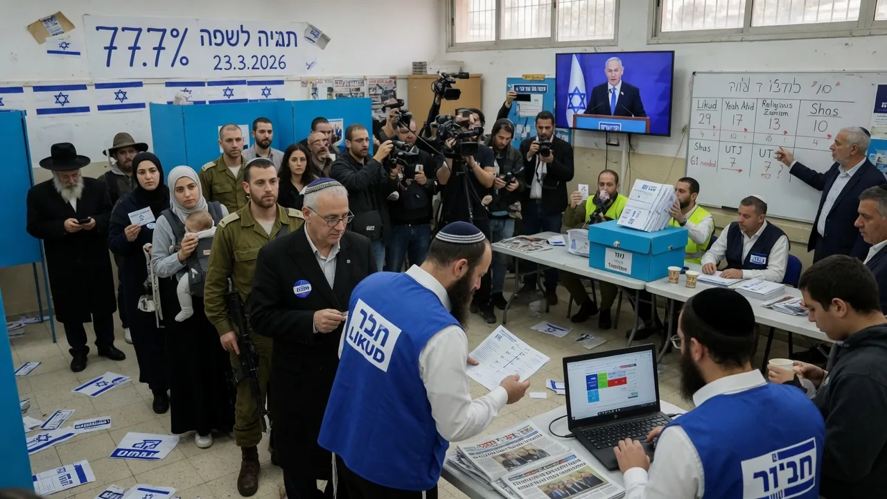 Elezioni israeliane: Netanyahu vince senza maggioranza, cosa succede adesso