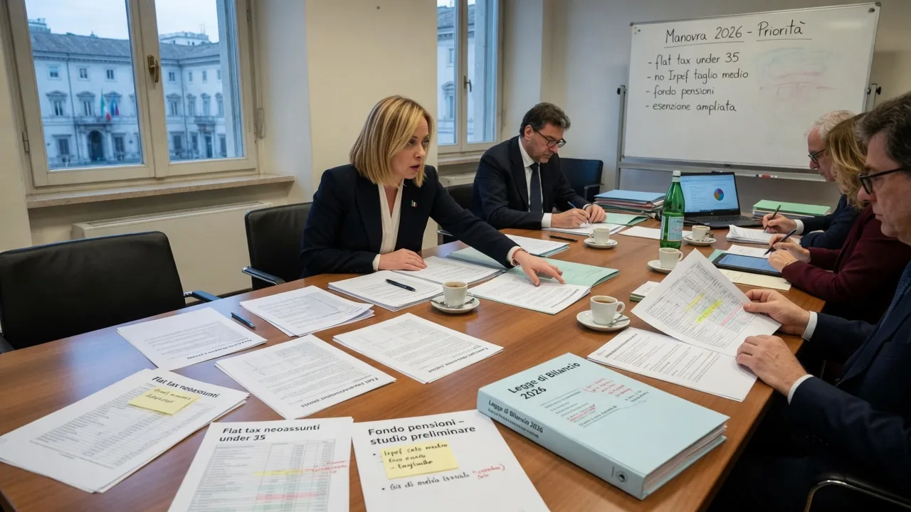 La manovra 2026: flat tax per i giovani, pensioni e l'ampliamento del bollo auto
