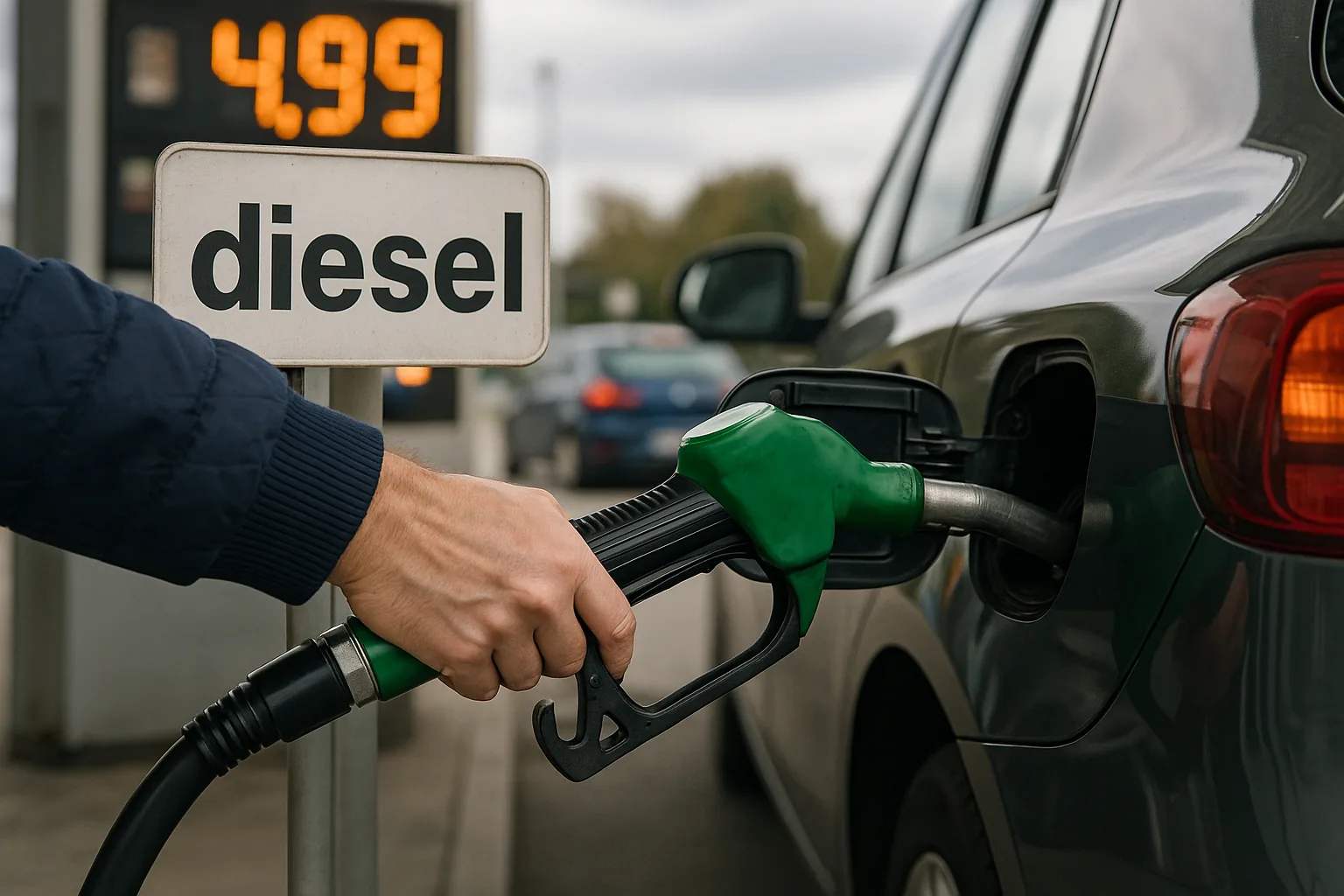 Gasolio: termina lo sconto fiscale il 6 ottobre, arrivano le accise mobili