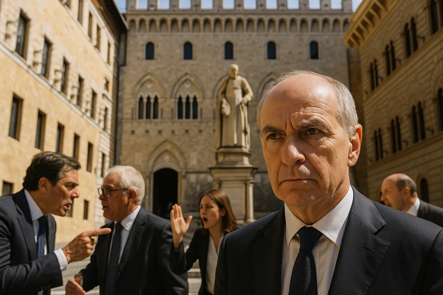 Intesa Sanpaolo alza l'offerta su Mps: assemblea del 29 ottobre con due offerte a confronto
