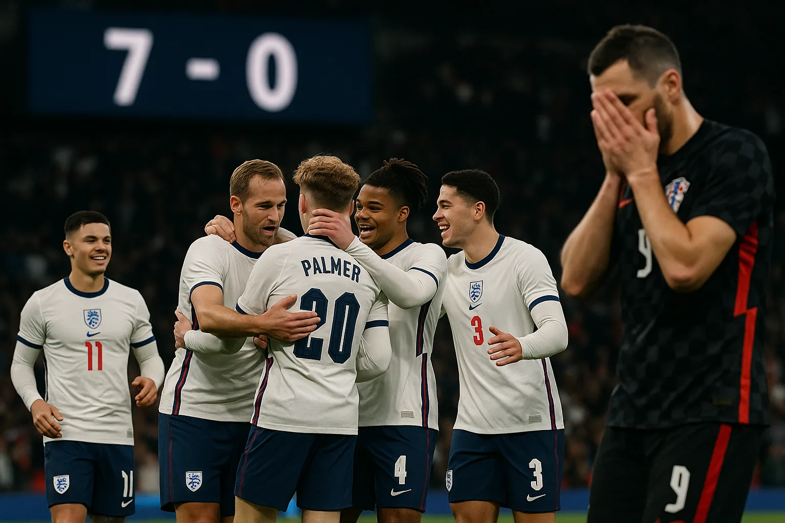 Inghilterra 7-0 Croazia: la peggiore sconfitta della storia croata. Tuchel esordisce con un capolavoro (2)