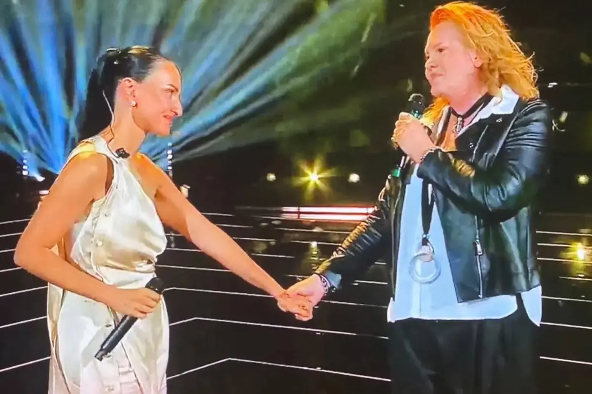 Arisa e Francesca Magnelli a The Voice Senior 2026