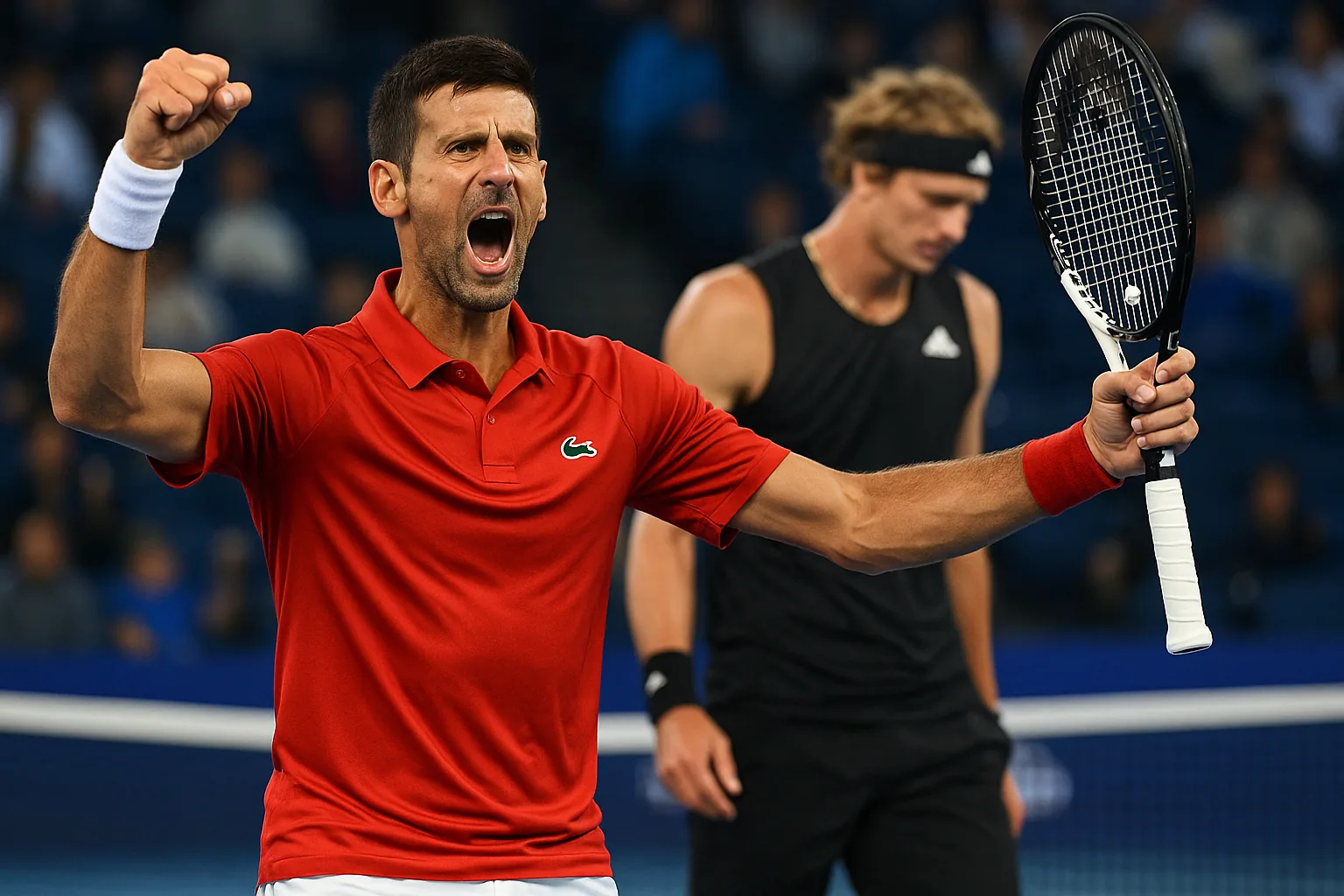 Djokovic batte Zverev a Pechino: Sinner allunga da numero 1 mondiale