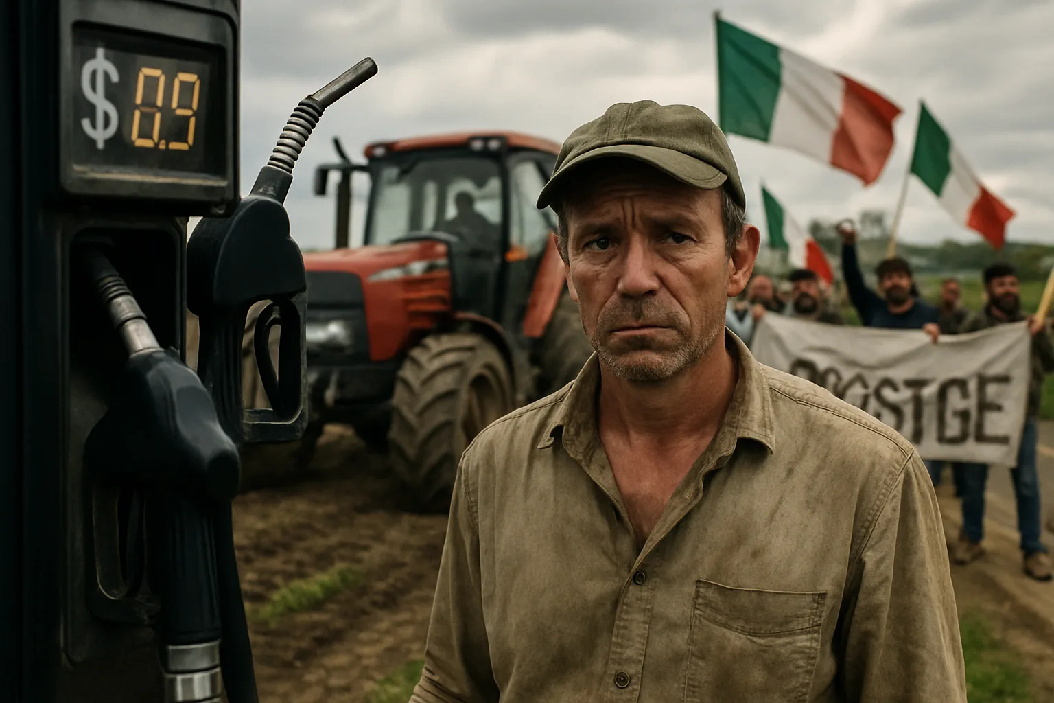 Agricoltori e autotrasportatori in rivolta al Sud: il caro-gasolio sta strangolando le regioni