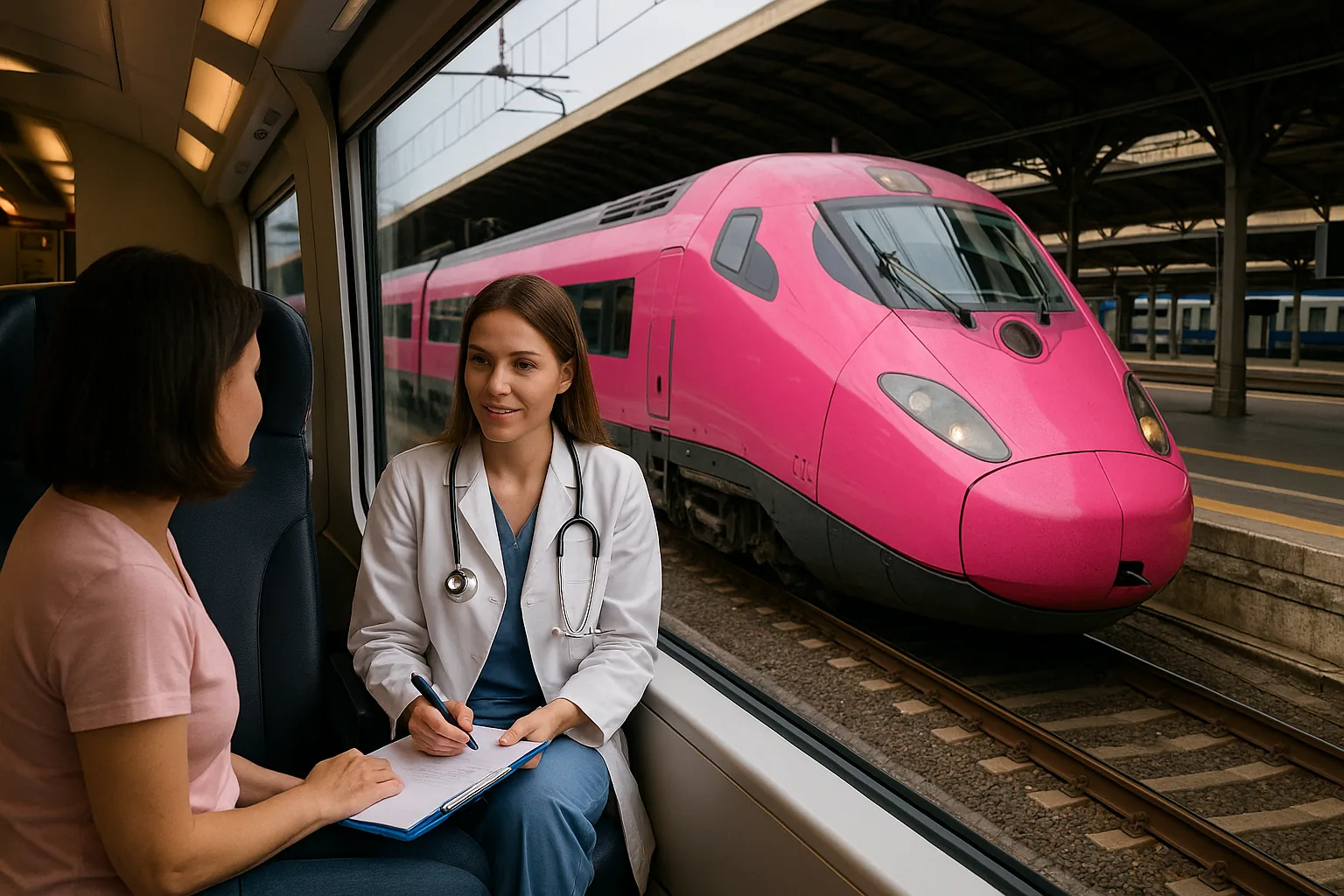 Frecciarosa 2026: la prevenzione oncologica torna a bordo dei treni Trenitalia (2)