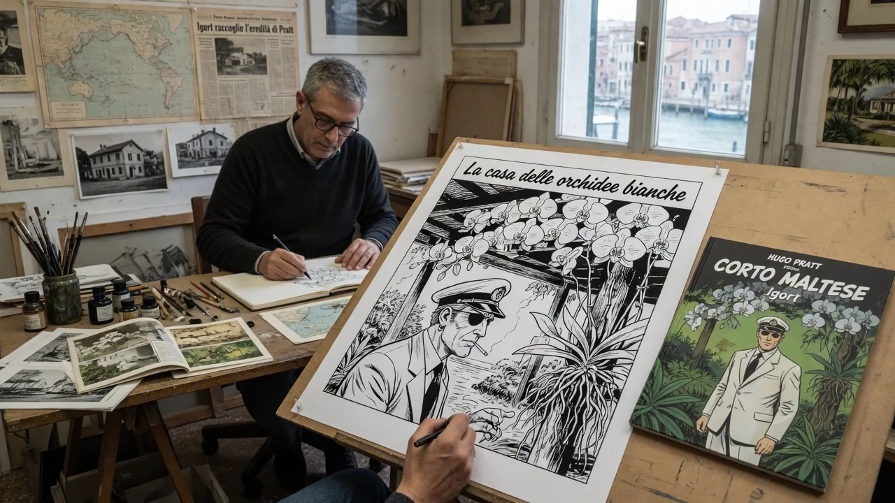 Corto Maltese torna: Igort disegna una nuova avventura dell'eterno marinaio